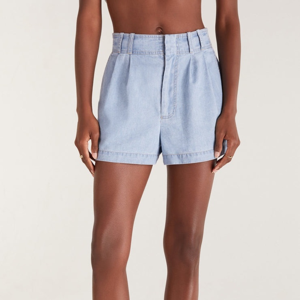 Z Supply Farah Chambray Shorts